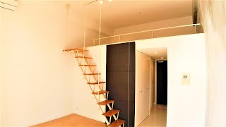 プライムアーバン芝浦ロフト 1K+loft  25.73㎡ デザイナーズマンション メゾネット 野村不動産 prime urban shibaura loft