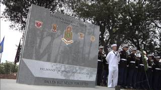 5th Marines Dedicate OEF Memorial to Fallen Brothers