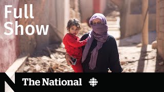 CBC News: The National | Morocco earthquake, Canadian killed in Ukraine, Taiwan Strait