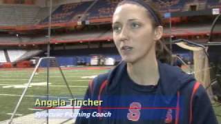 Syracuse Pitching Coach Angela Tincher