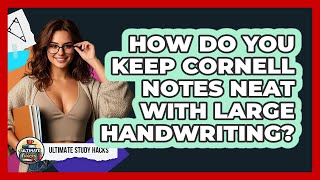 How Do You Keep Cornell Notes Neat With Large Handwriting? - Ultimate Study Hacks