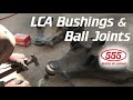 How to replace Lower Control Arm bushing, frame bushing, and LBJ in 100 series Land Cruiser (LX470)