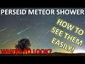 How to Actually See the Perseid Meteor Shower!