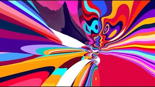 Mesmerizing Psychedelic Color Explosion