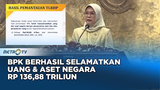 BPK Berhasil Selamatkan Uang dan Aset Negara Rp136,88 Triliun selama 2005-2023