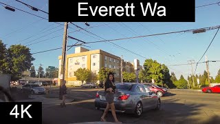 Everett Wa🇺🇸 Evergreen Ave 4K Drive 2021