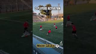 3-PLAYERS ACTIVATION ⚽#mistercacace #3players #activation