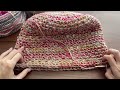 麻紐と引き揃えてバッグ編んでみました。かぎ針編み 100均毛糸 crochet bag