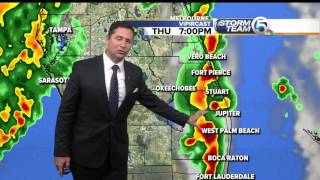 Thursday midmorning forecast