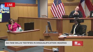Judge warns Fani Willis