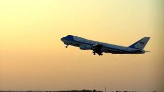 Air Force One Departing RDU