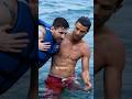 Ronaldo Saves Messi In Sea 🥹#ronaldo #messi