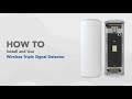 How to Install and Use Hikvision Wireless Triple Signal Detector