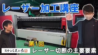 レーザー加工機講座、開講！！【第1回：レーザー切断の主要要素】