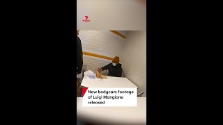 New bodycam footage of alleged UnitedHealthcare CEO killer Luigi Mangione has been shown in court.