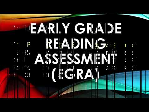 How To Use Early Grade Reading Assessment Tool Egra Youtube