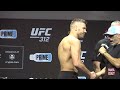 ufc 312 dricus du plessis vs. sean strickland 2 weigh in face off