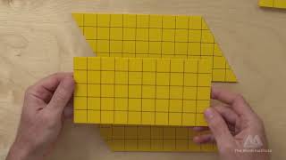 Understanding Area with the Yellow Material