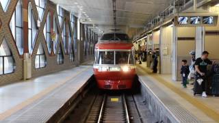 小田急7000形　ＬＳＥ　新宿駅入線