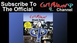 Carl Palmer  of ELP and ASIA Drum Solos DVD, Play along with Carl Palmer's amazing drum solos