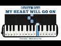 Not Pianika My Heart Will Go On (Ost Titanic) | Easy Pianika Tutorial