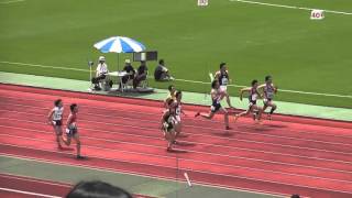 2016京都陸協第３回記録会　男子100m7組