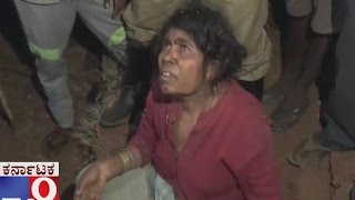 Poor woman falls in well rescued from Public