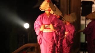 おわら風の盆2014 聞名寺9/1 Owara kazenobon