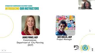 P1007 INTRODUCTION TO COMPREHENSIVE DEVELOPMENT PLANNING