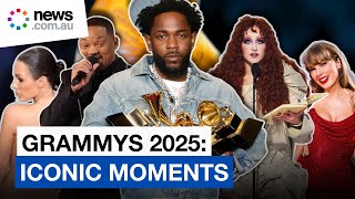 Iconic moments from The Grammys 2025