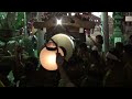 2017年　聖武天皇社大祭（松原石取祭）本楽　神社参拝　西元町