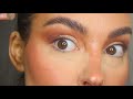 technic cosmetics eye shine golden christmas party makeup tutorial