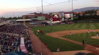 Red or Green race at Isotopes Park
