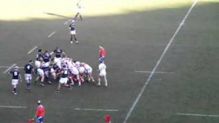 Georgia-USA scrum (with some fight).საქართველო-აშშ 19:17