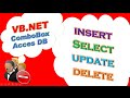 VB.NET Access DataBase Ep.03 : ComboBox  - INSERT,SELECT,UPDATE,DELETE FULL