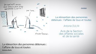 La réinsertion des personnes détenues : l'affaire de tous et toutes - cese