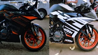 Rc 200 installing rc 390 graphics🔥॥ kya look hai bhai😍॥ awesome looks🥰