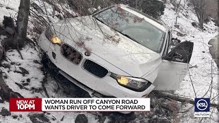 Caught on dashcam: Driver nearly causes deadly crash in American Fork Canyon, then zooms away