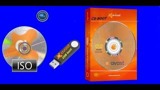 how to remove viruses using avast 2019 rescue disk (subtitles in English)