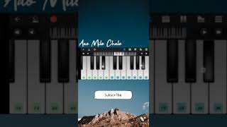 Aao Milo Chalo Phone Piano Easy Tutorial||Shaan||Perfect Piano Cover||Jab We Met ❤️