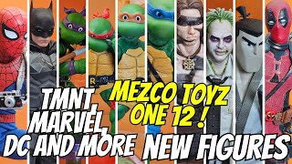 TMNT , Marvel DC and More Mezco One 12 Figurees At Wondercon 2025