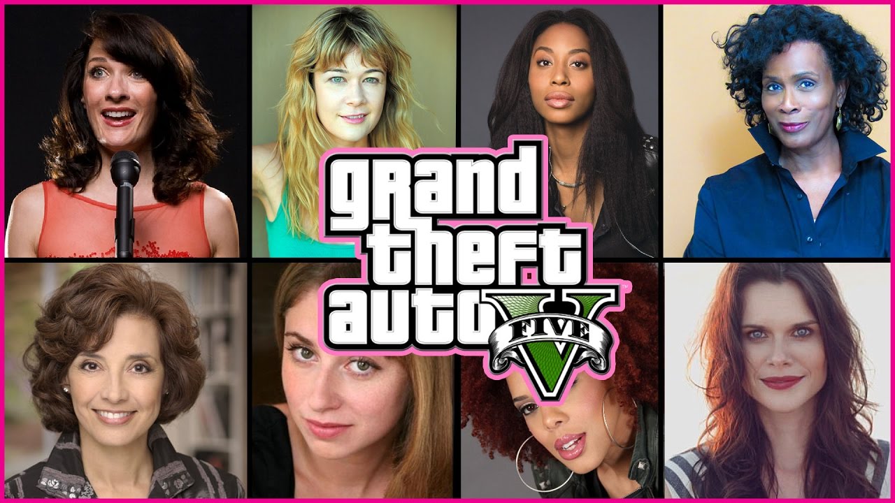 Top GTA 5 FEMALE Real Life Voice Actors - YouTube