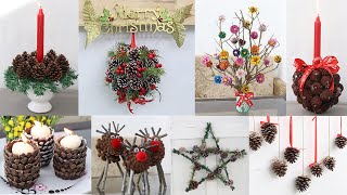12 Christmas decoration ideas with pine cones