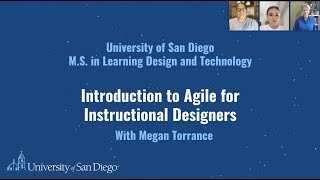 MS-LDT - "Introduction to Agile for Instructional Designers" with Megan Torrance