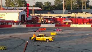 Jr Fastkarts feature race 1 Indianapolis Speedrome 7/29/2023