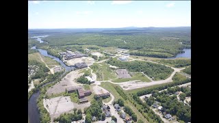 Millinocket, Maine - Mill Site Drone Footage - July 5, 2021