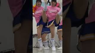 かわいいチアガール11 可愛い女子高校生 ハイキック開脚 チアリーダー チアリーディング チアダンス cute japanese girl cheerleader #shorts