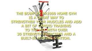 Bowflex PR1000 Home Gym review