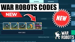 WAR ROBOTS CODES 2025 GET REWARDS - WAR ROBOTS GIVEAWAY 2025