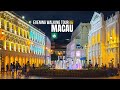 Macau — Evening Walking Tour【4K HDR】| Historic Centre of Macau